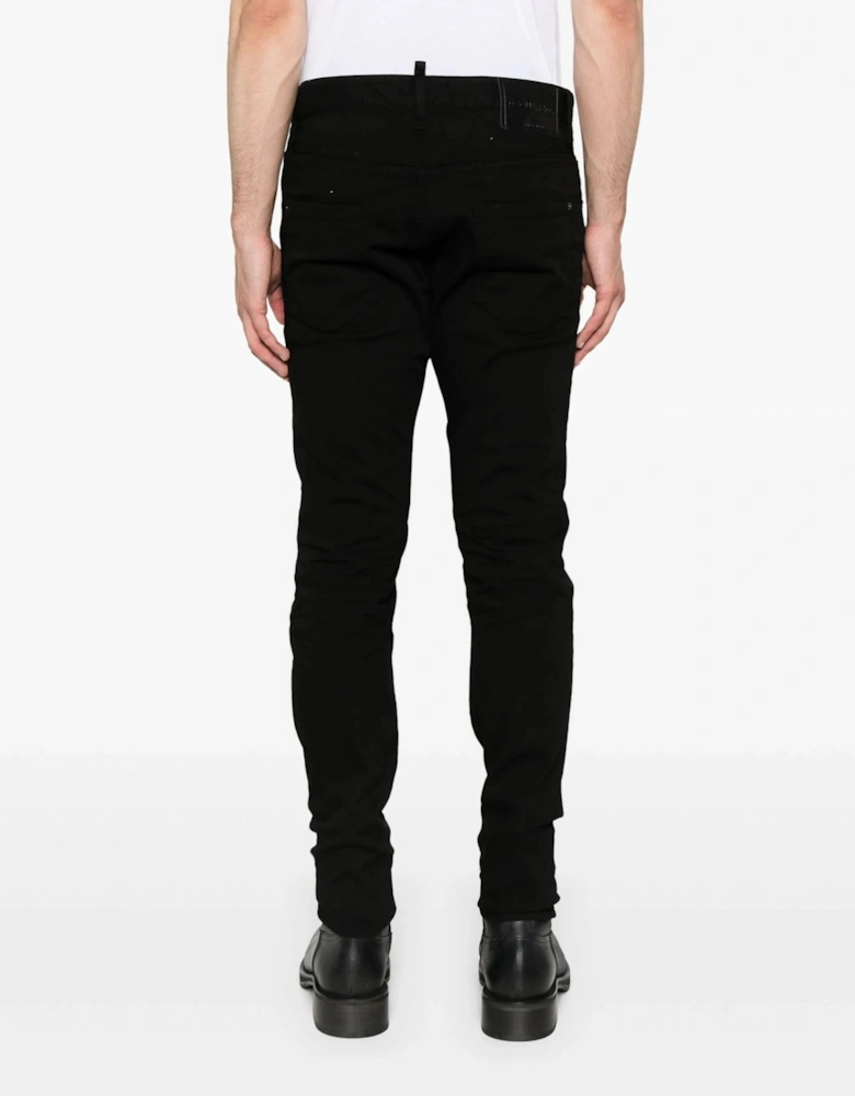 Solid Black Skater Jeans