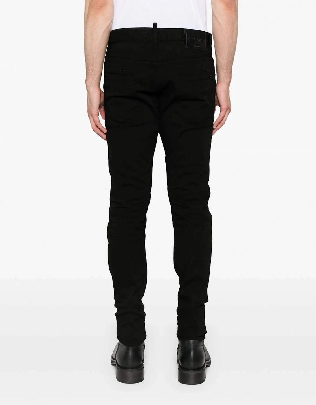 Solid Black Skater Jeans