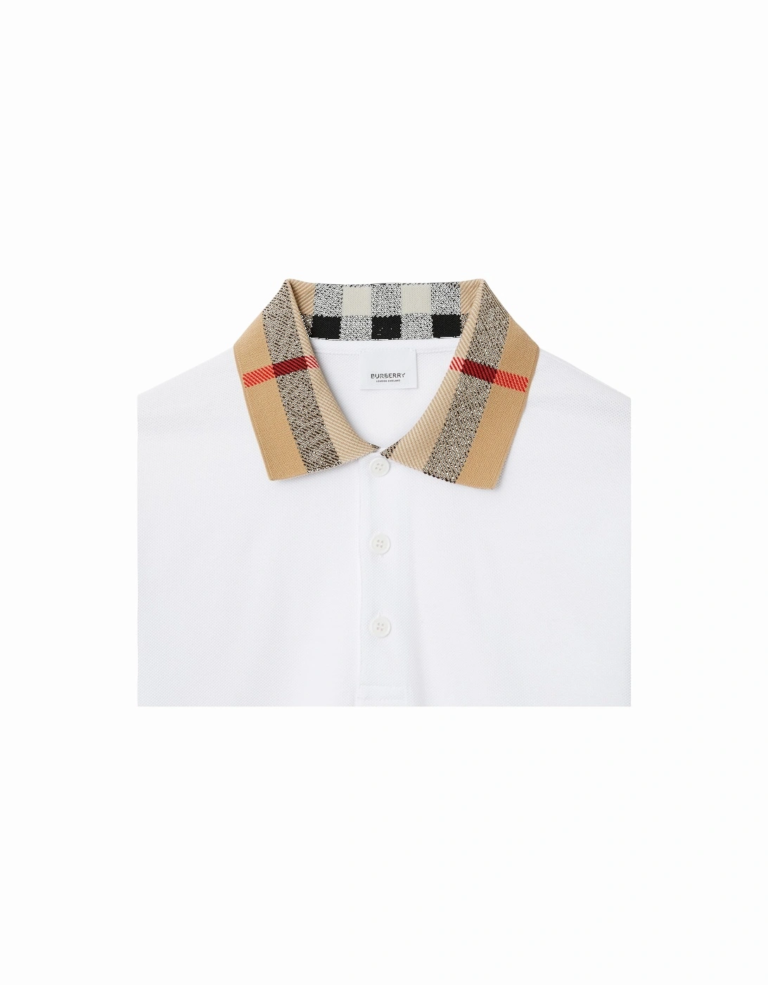 Mens Polo Shirts Classic Check Collar Casual Cotton Golf Polo Tee