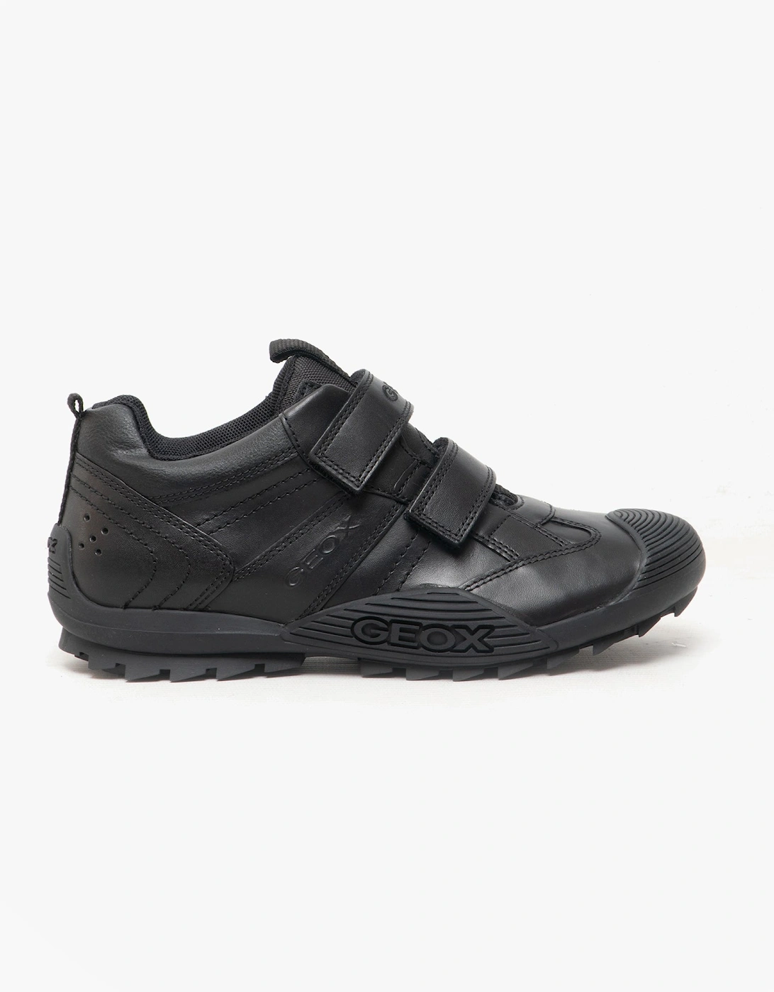 SAVAGE A Boys Leather School Shoes Black, 4 of 3