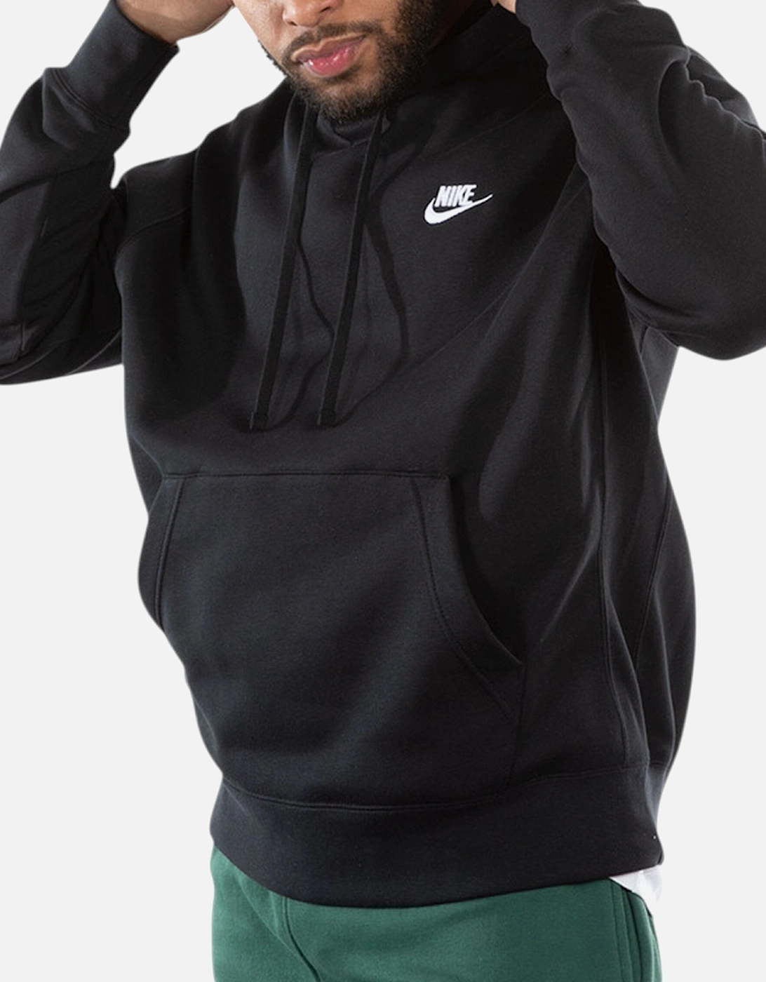 Club Mens Tracksuits Fleece Joggers Relaxed Fit Foundation Overhead Hoodie
