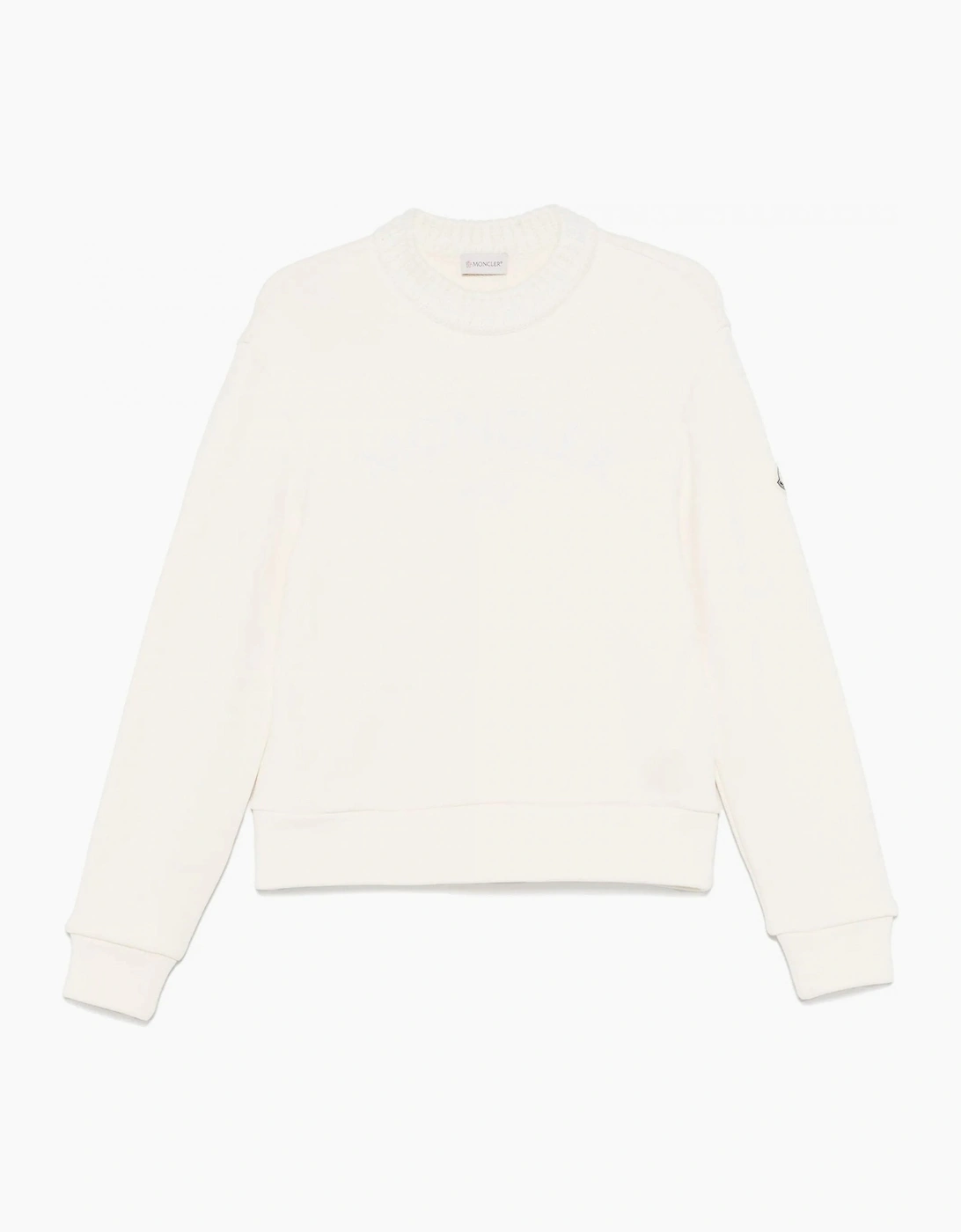 Moncler Moncler Women's Womens Archive Sweatshirt Cream - Tan