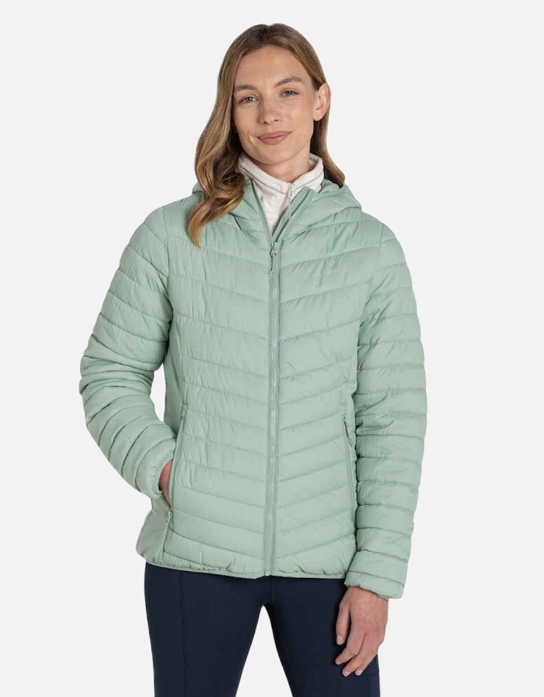 Womens/Ladies Compresslite VIII Hooded Padded Jacket