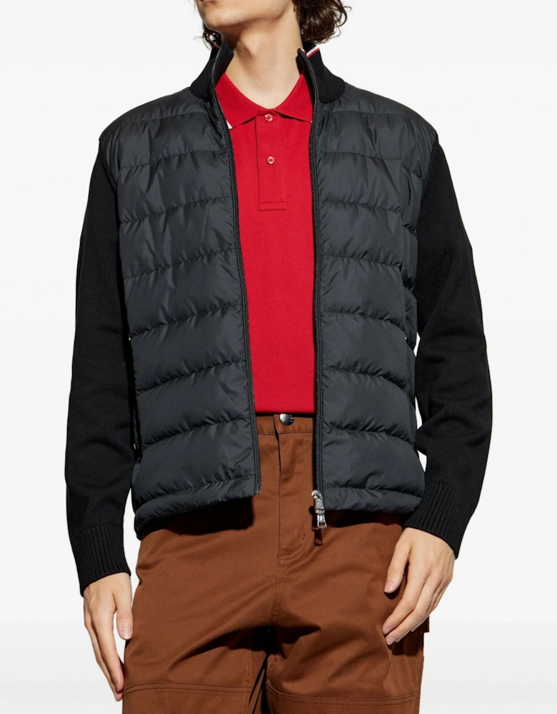 Hybrid Cardigan Black