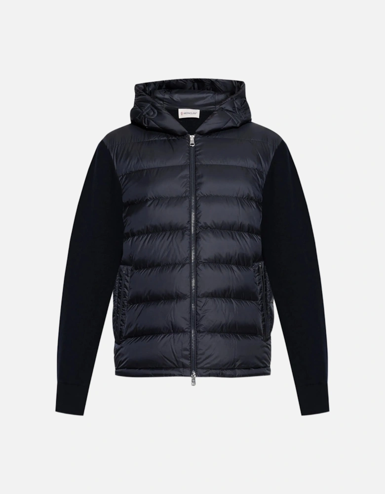 Hybrid Hooded Top Navy