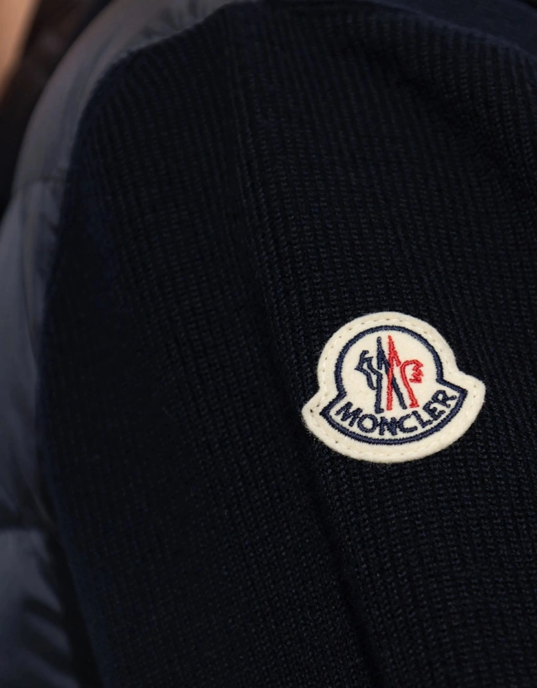 Hybrid Hooded Top Navy
