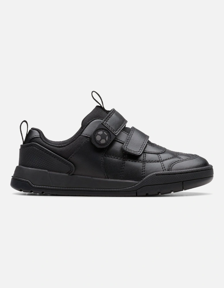 Laser Cross K Boys School Shoes