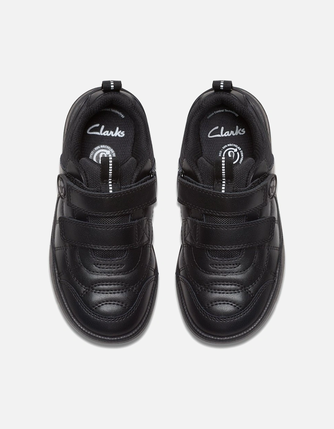 Laser Cross K Boys School Shoes