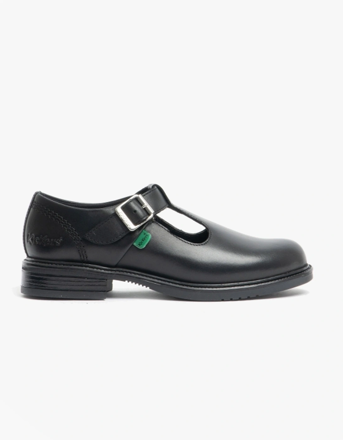 114838 LACH Girls School Shoes Black, 7 of 6