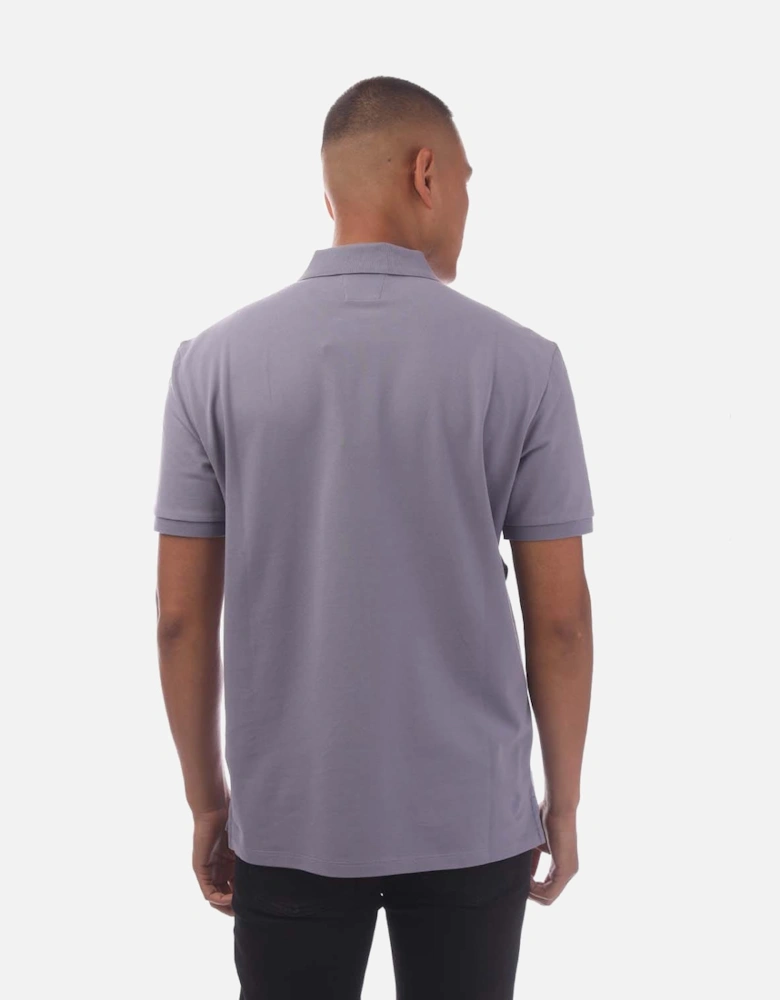 Stretch Piquet Logo Polo Shirt