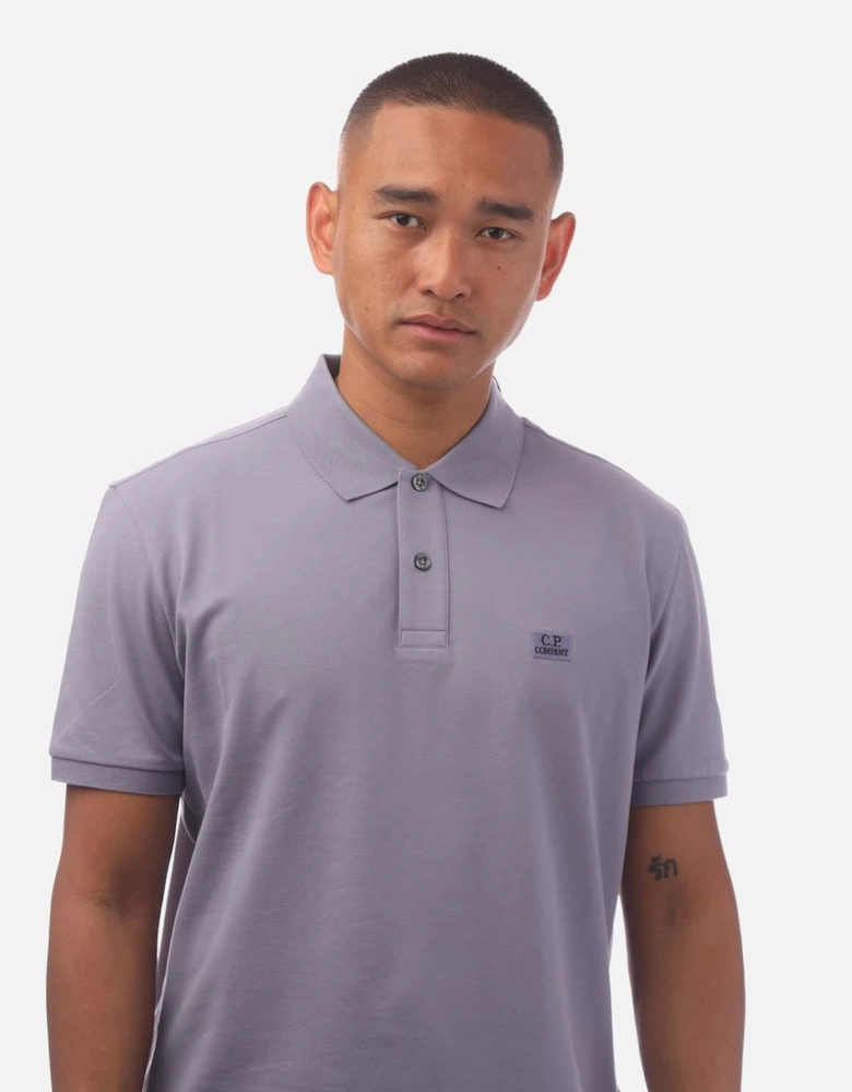 Stretch Piquet Logo Polo Shirt