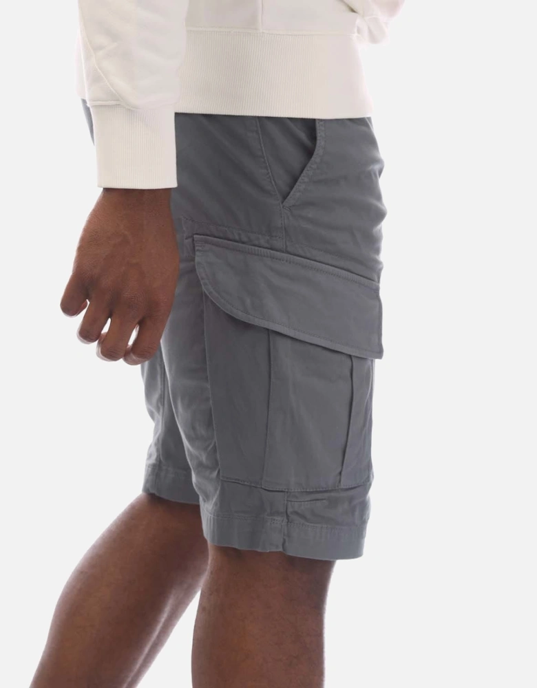 Stretch Sateen Cargo Shorts