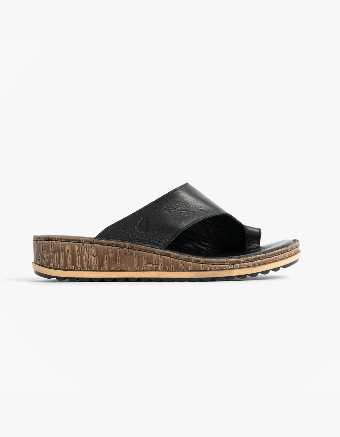 Hush Puppies Women's Black Elissa Toepost Sandals - Size: 5