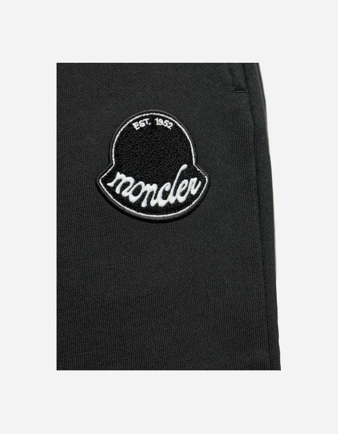 Patch Logo Jersey Shorts Black