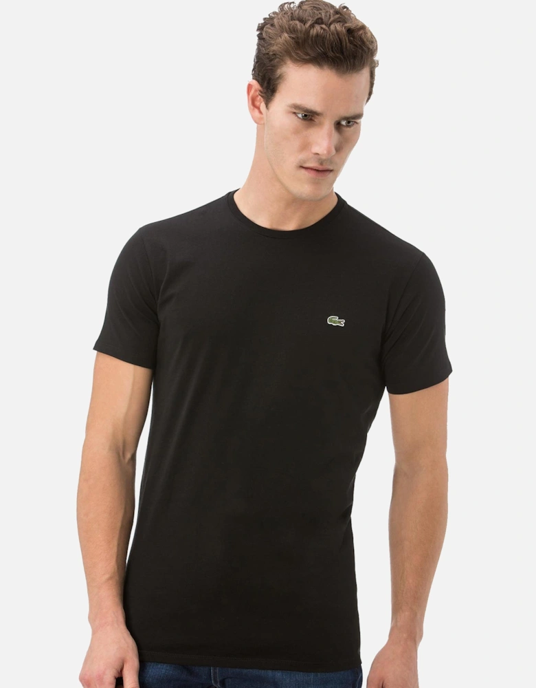 Regular Fit Crew Neck T-Shirt Black