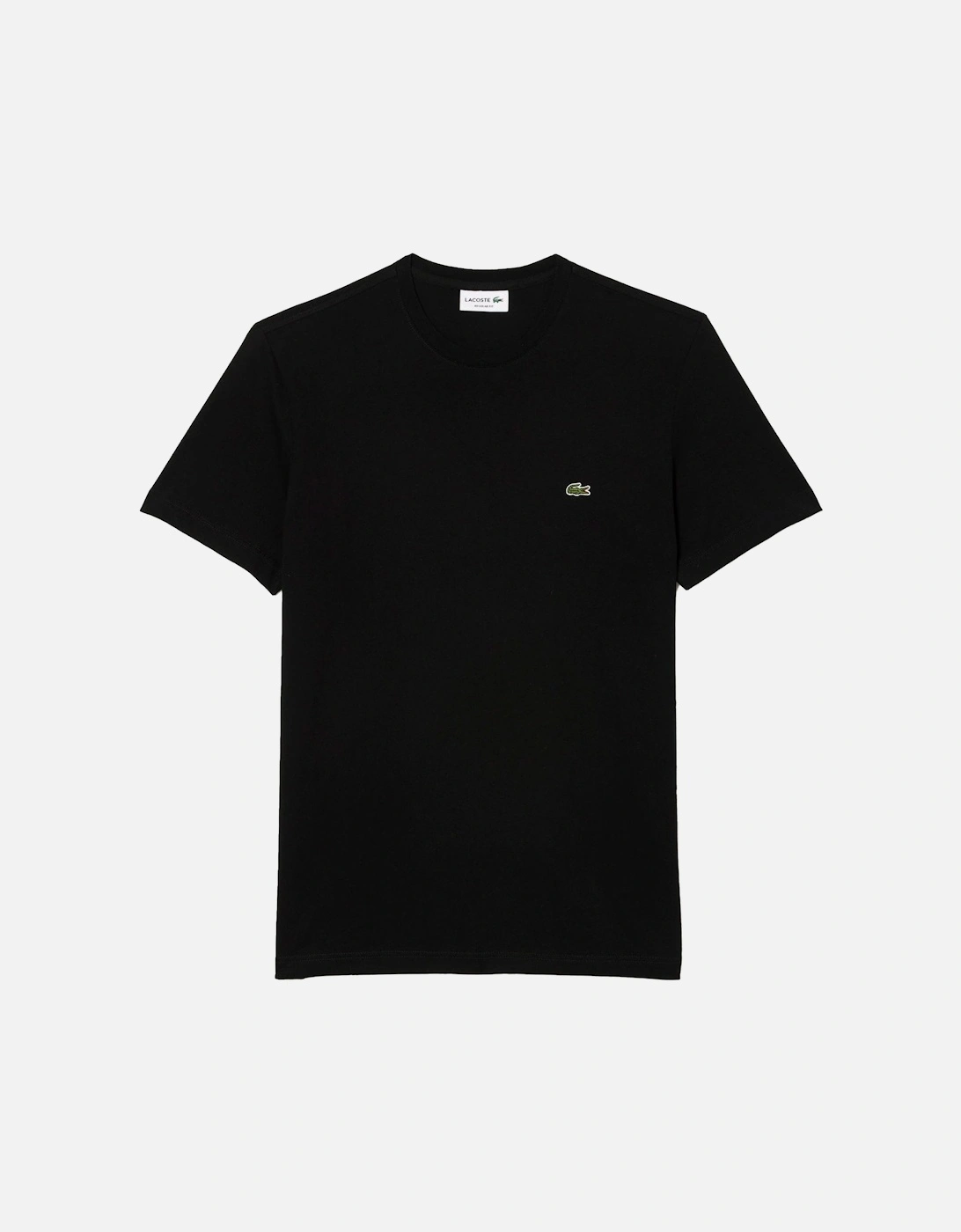 Regular Fit Crew Neck T-Shirt Black, 4 of 3
