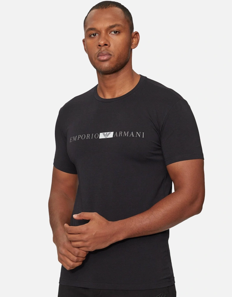 Crew Neck Logo T-Shirt Black