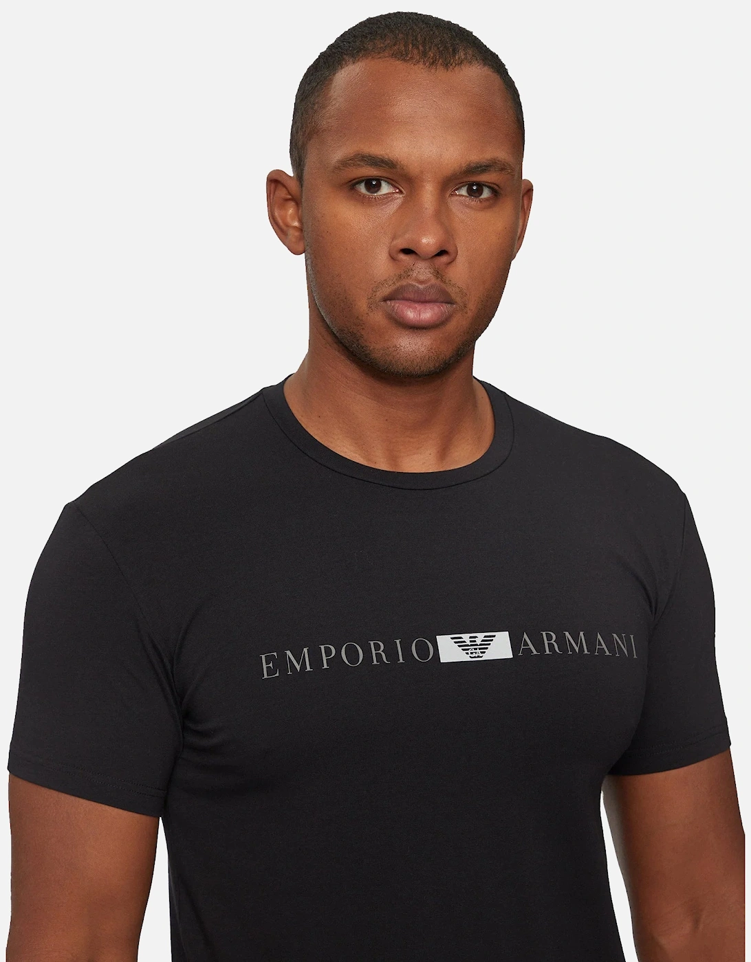 Crew Neck Logo T-Shirt Black