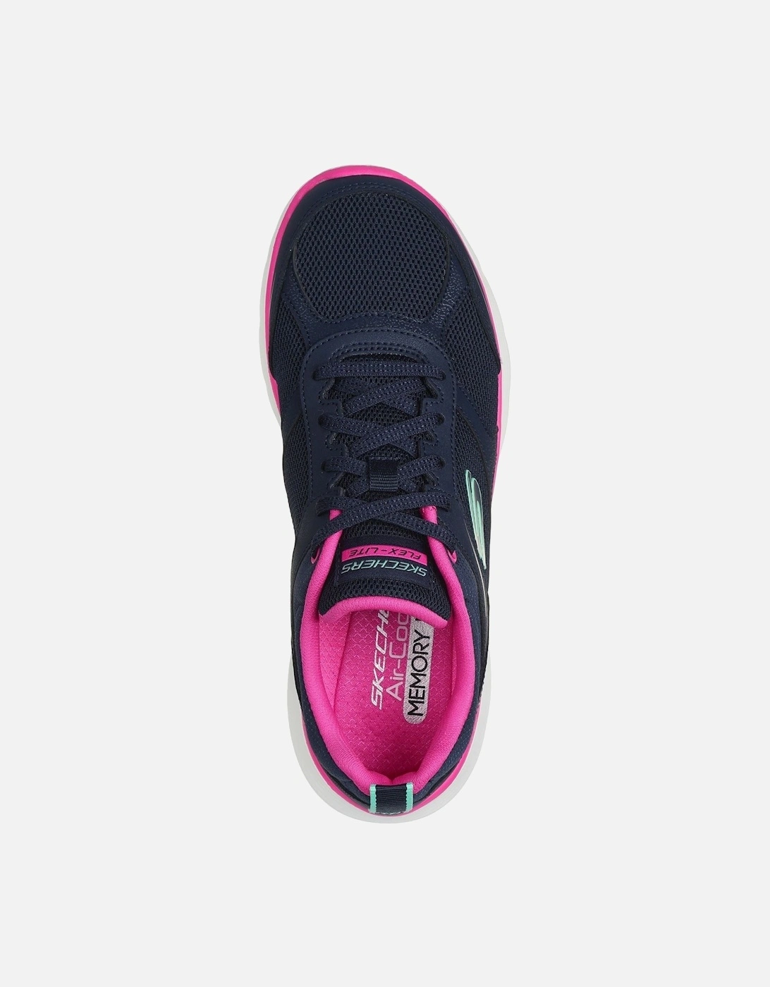 Women's Flex Appeal 5.0 Fresh Touch Trainers in Navy/Hot Pink