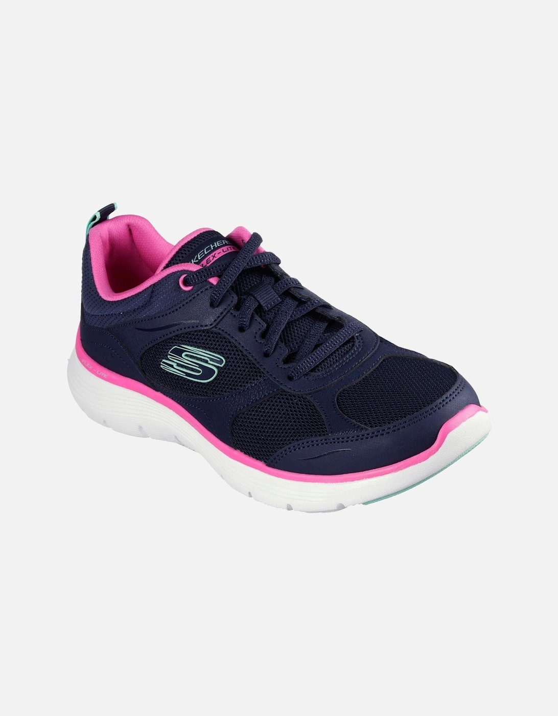 Women's Flex Appeal 5.0 Fresh Touch Trainers in Navy/Hot Pink