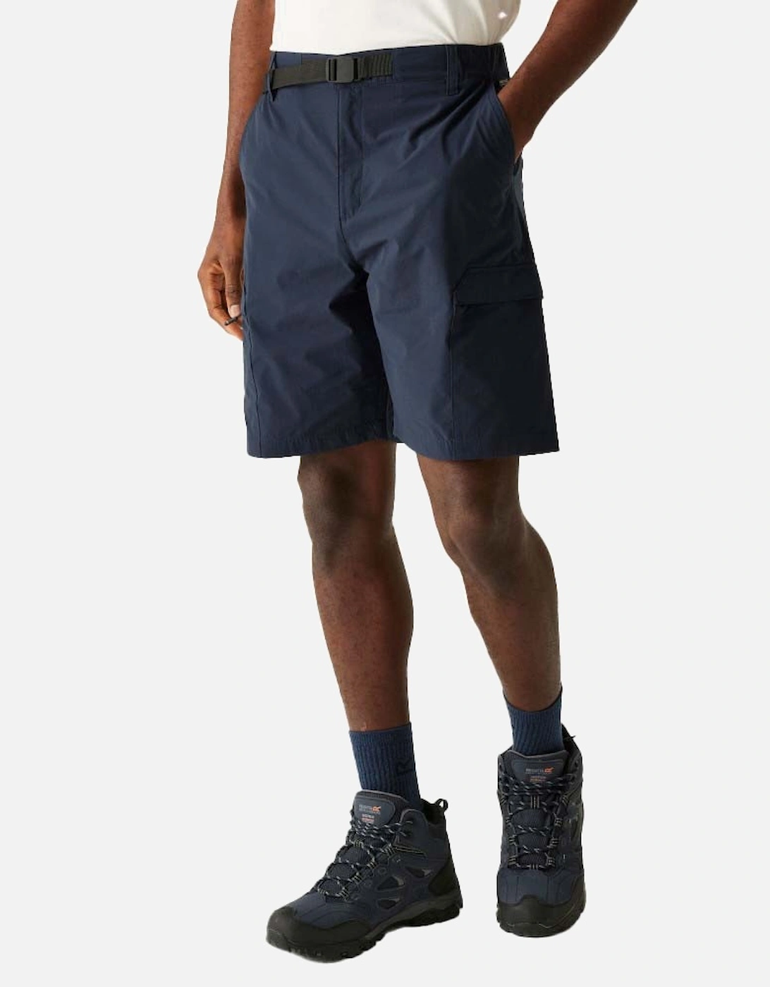 Mens Mallen UV Protection Multi Pocket Cotton Shorts, 5 of 4