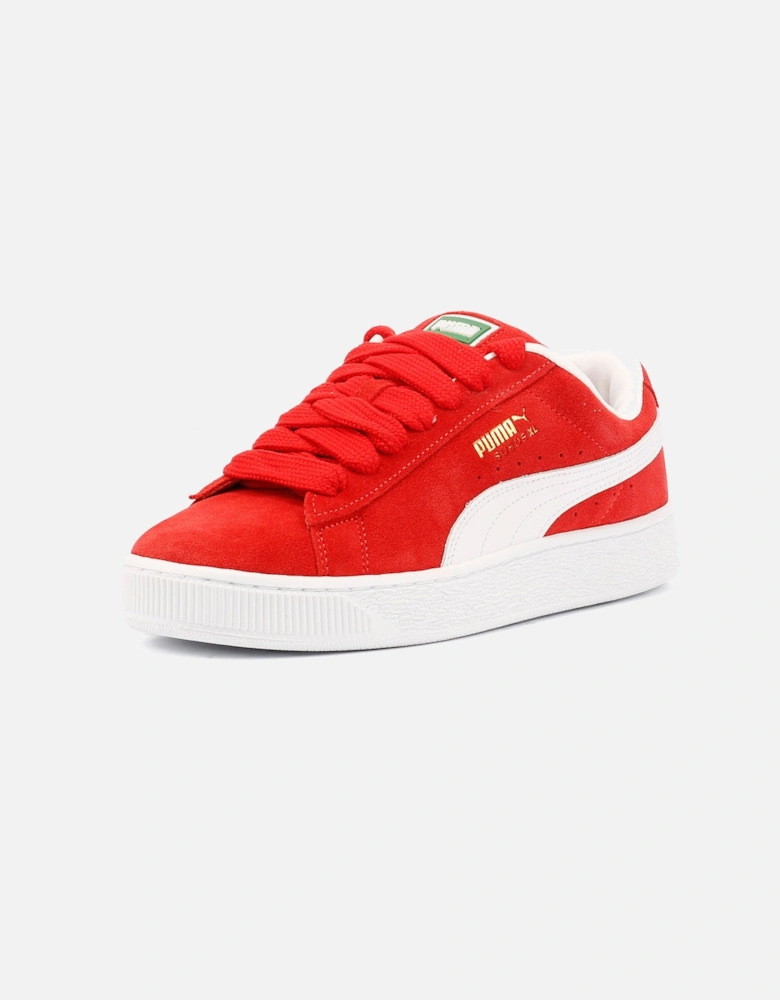 - 395205-03 UNISEX SUEDE XL RED/WHITE