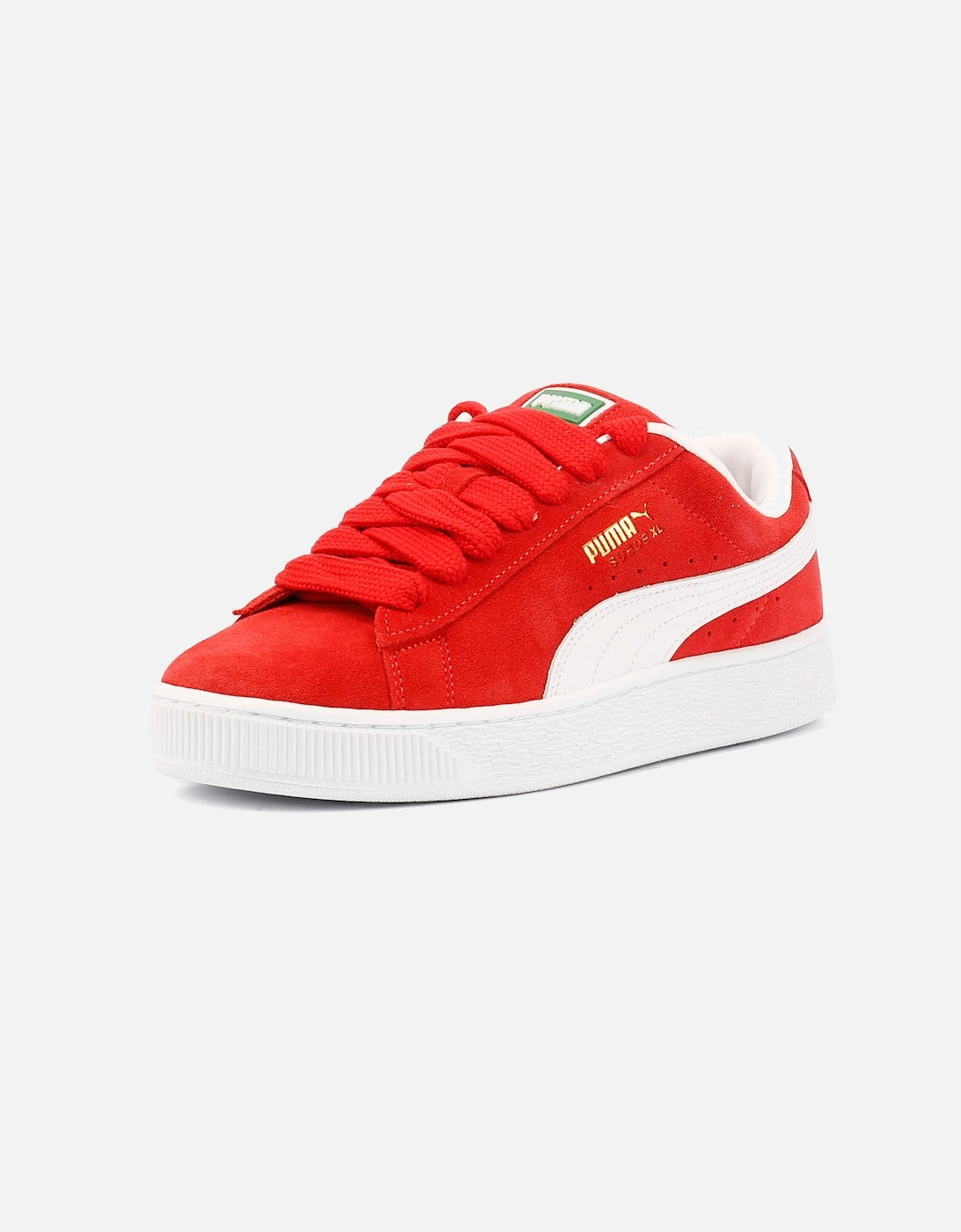 - 395205-03 UNISEX SUEDE XL RED/WHITE