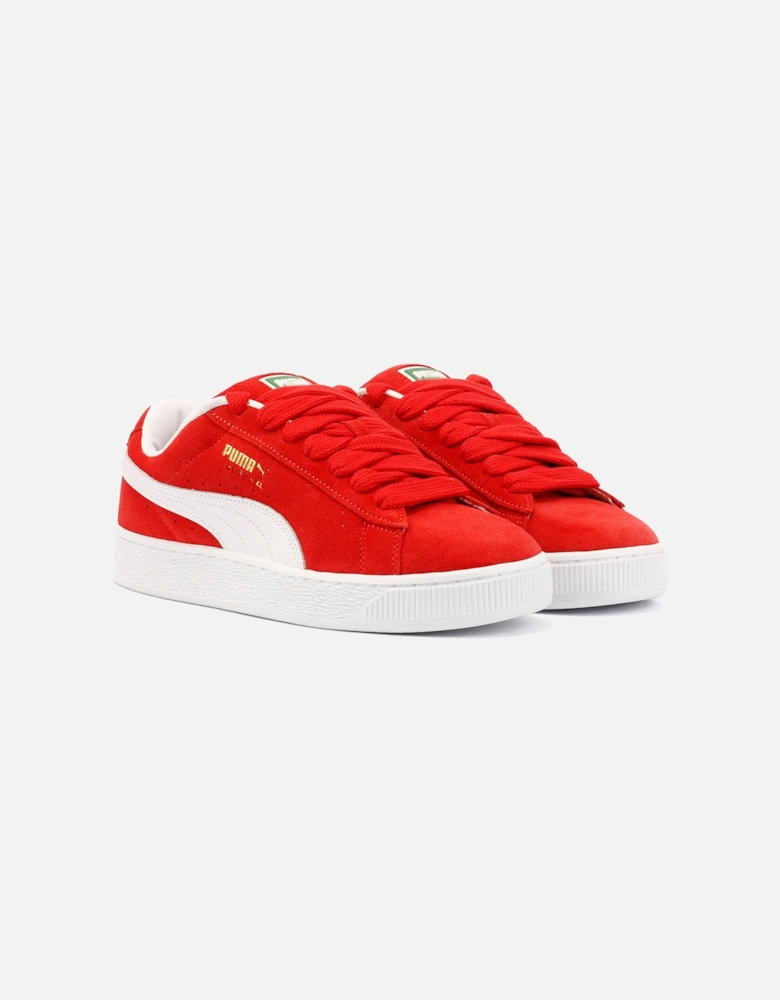 - 395205-03 UNISEX SUEDE XL RED/WHITE