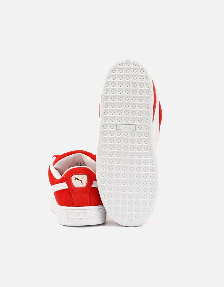 - 395205-03 UNISEX SUEDE XL RED/WHITE