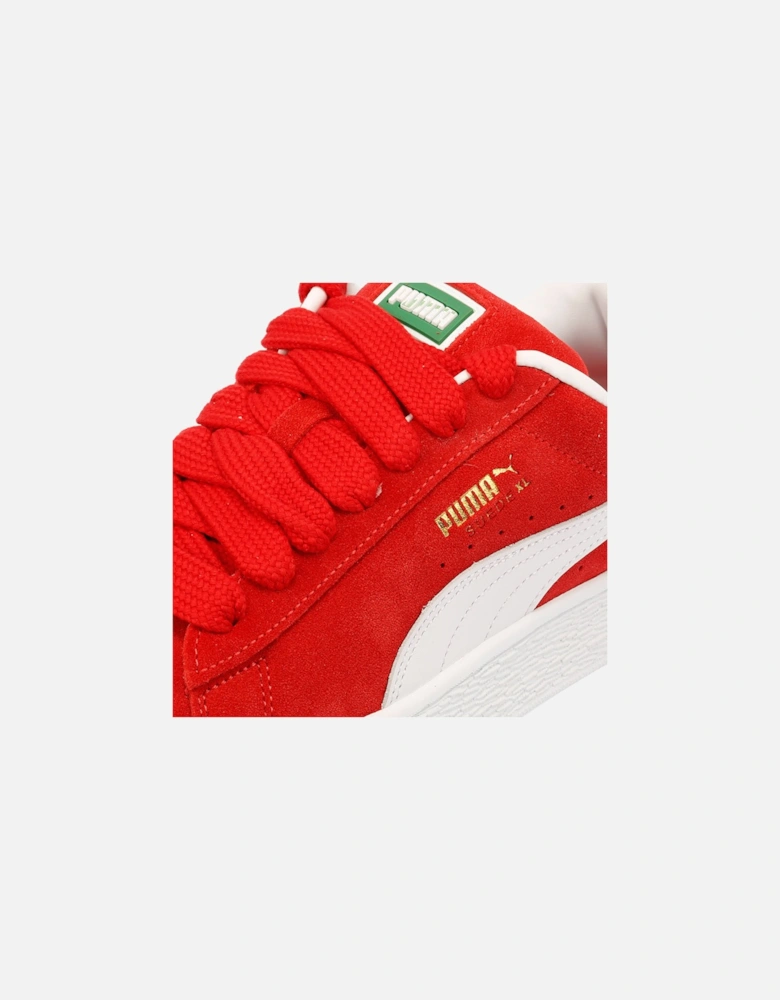 - 395205-03 UNISEX SUEDE XL RED/WHITE