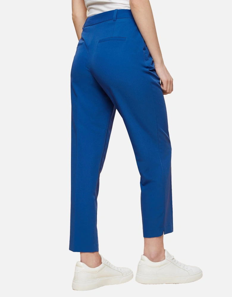 Womens/Ladies Petite Ankle Grazer Trousers