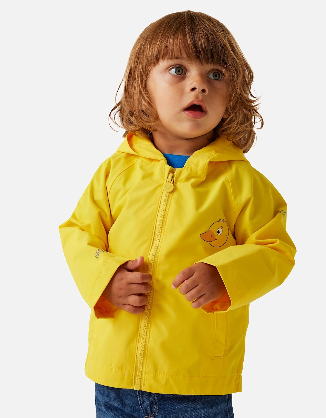 Childrens/Kids Bubbles The Shark Waterproof Jacket