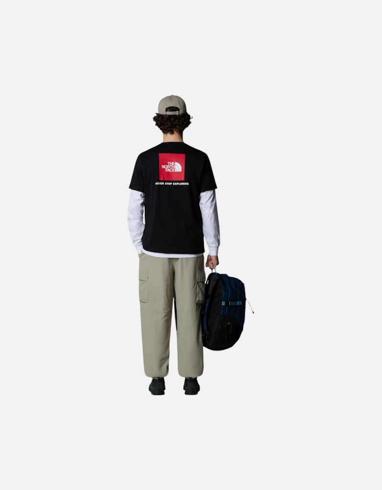 Mens Redbox T Shirt Regular Fit Crew Neck SS Summer Graphic Tee