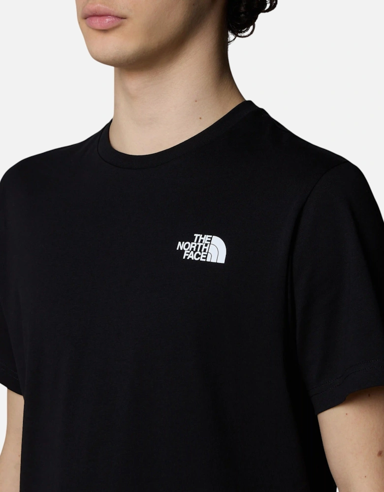 Mens Redbox T Shirt Regular Fit Crew Neck SS Summer Graphic Tee