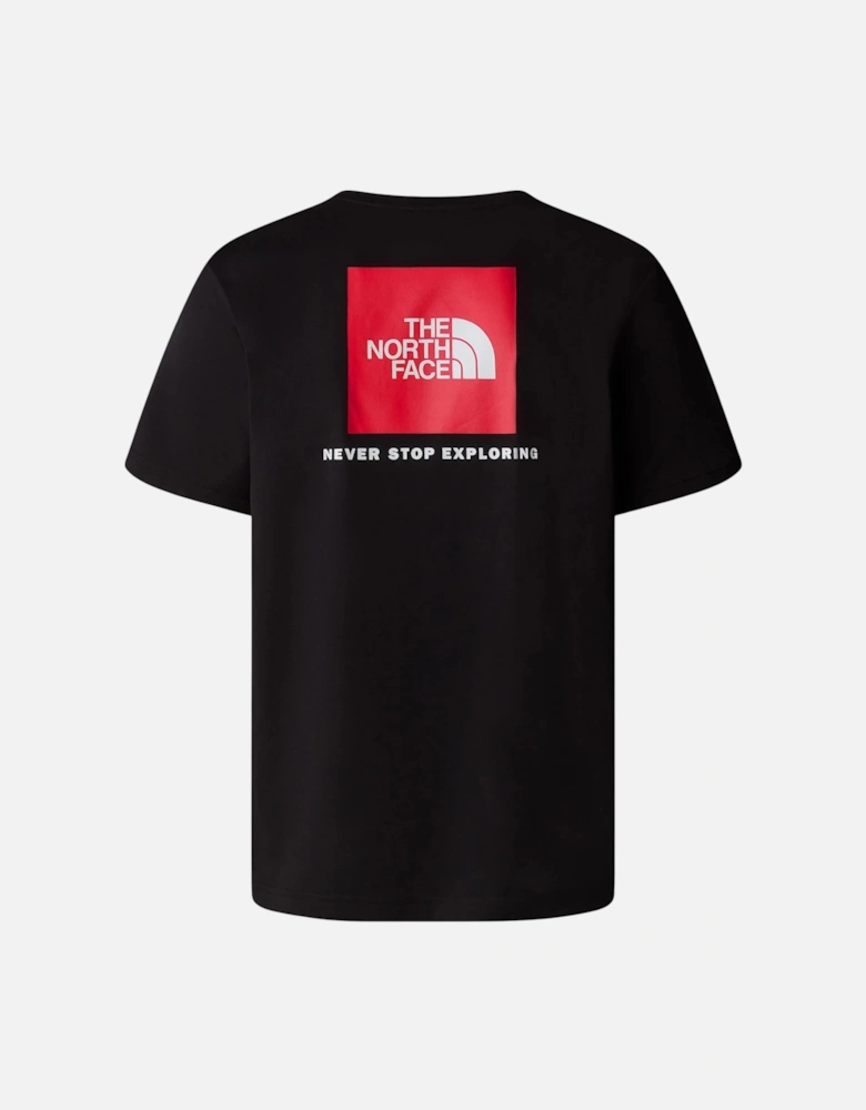 Mens Redbox T Shirt Regular Fit Crew Neck SS Summer Graphic Tee