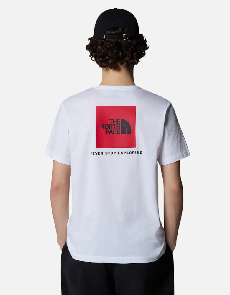 Mens Redbox T Shirt Regular Fit Crew Neck SS Summer Graphic Tee