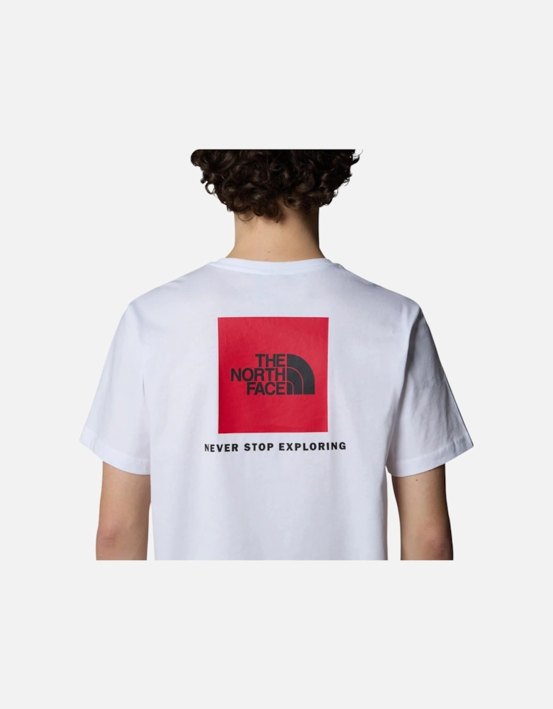 Mens Redbox T Shirt Regular Fit Crew Neck SS Summer Graphic Tee