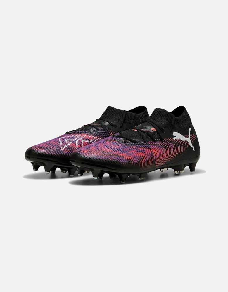 Mens Future 8 Match Soft Ground Football Boot - Black/Purple