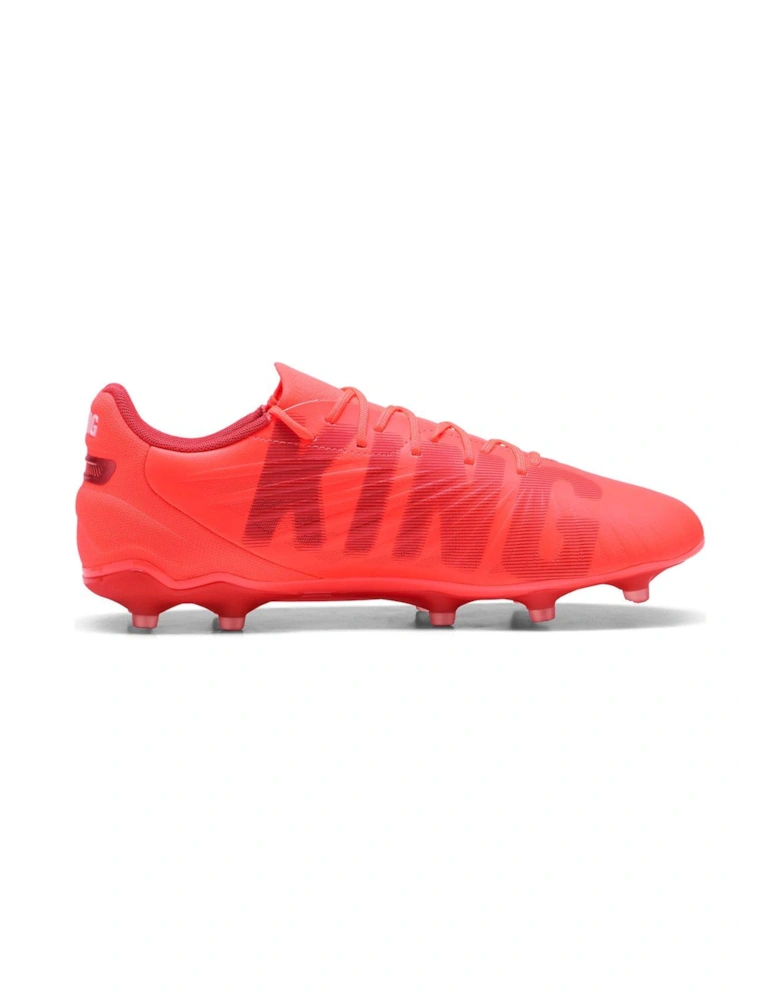 Mens King Match Firm Ground Football Boots - Red - Red