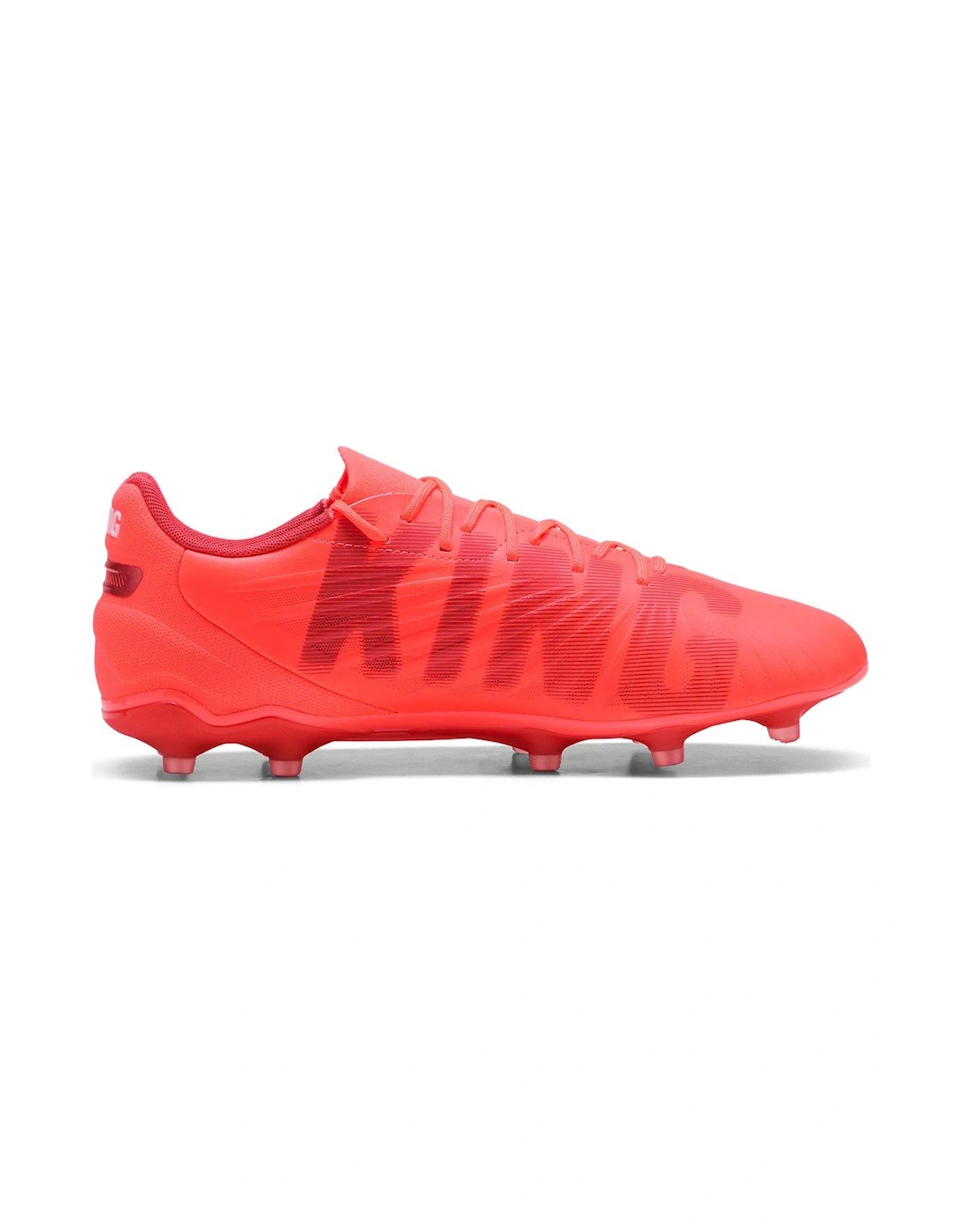 Mens King Match Firm Ground Football Boots - Red - Red