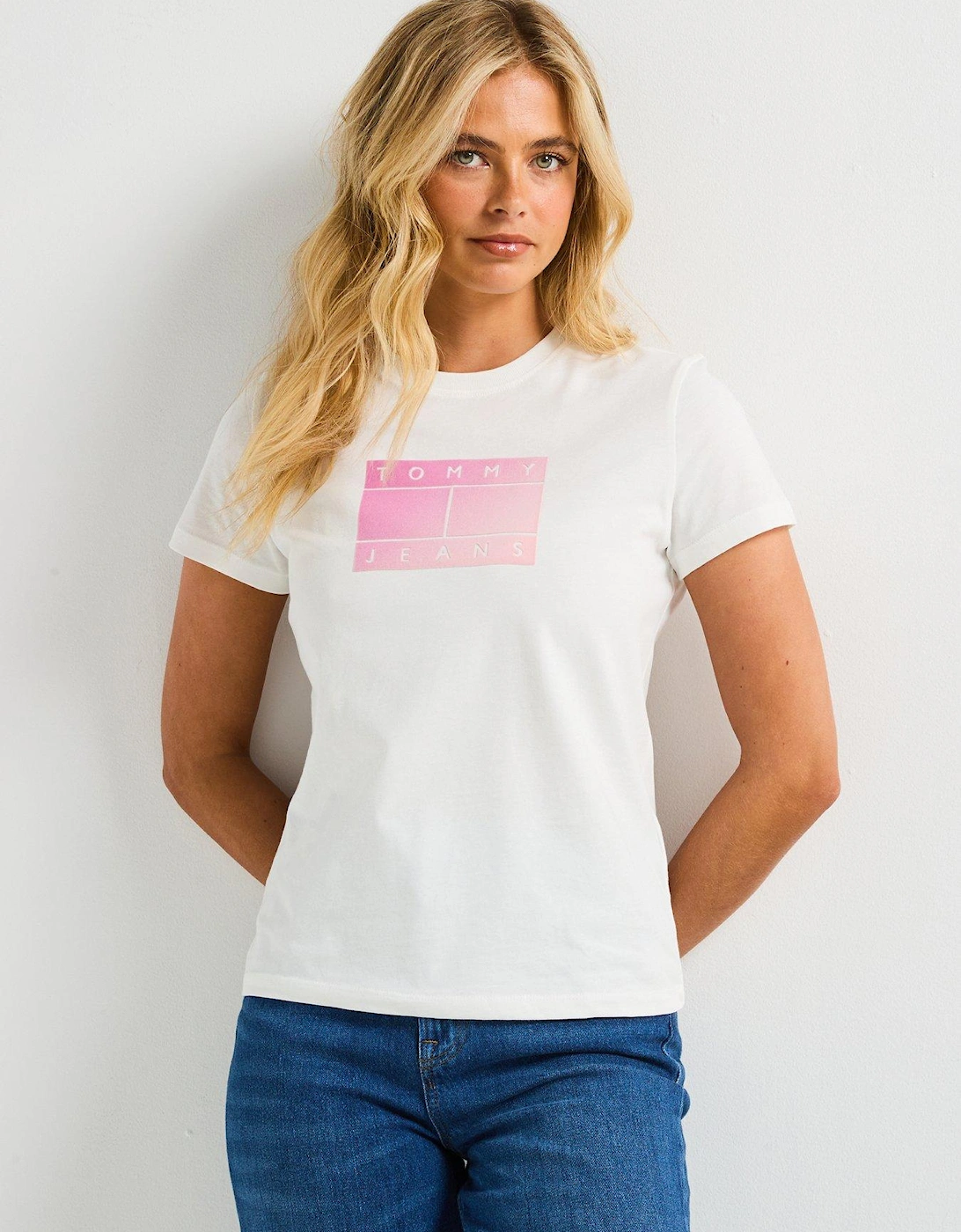 Gradient Flag Short Sleeve T-Shirt - White, 2 of 1