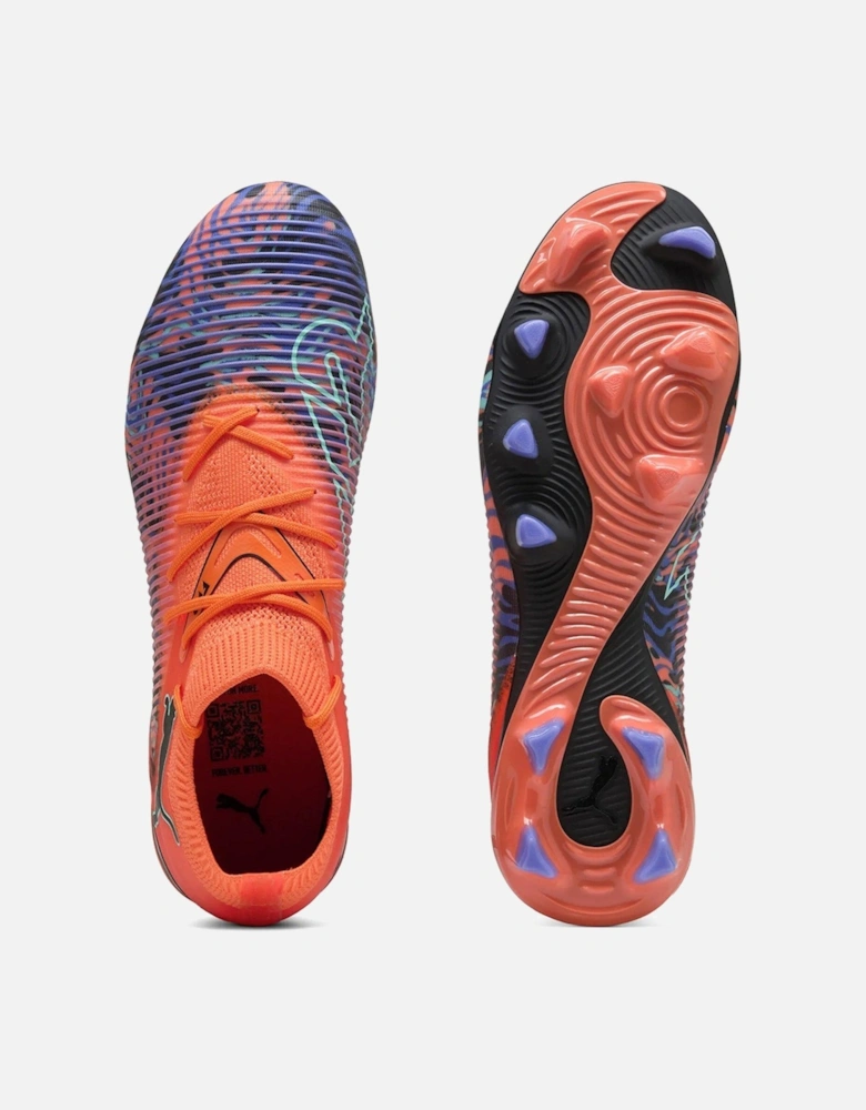 Mens Future 8 Match Creativity Firm Ground Football Boot - Orange