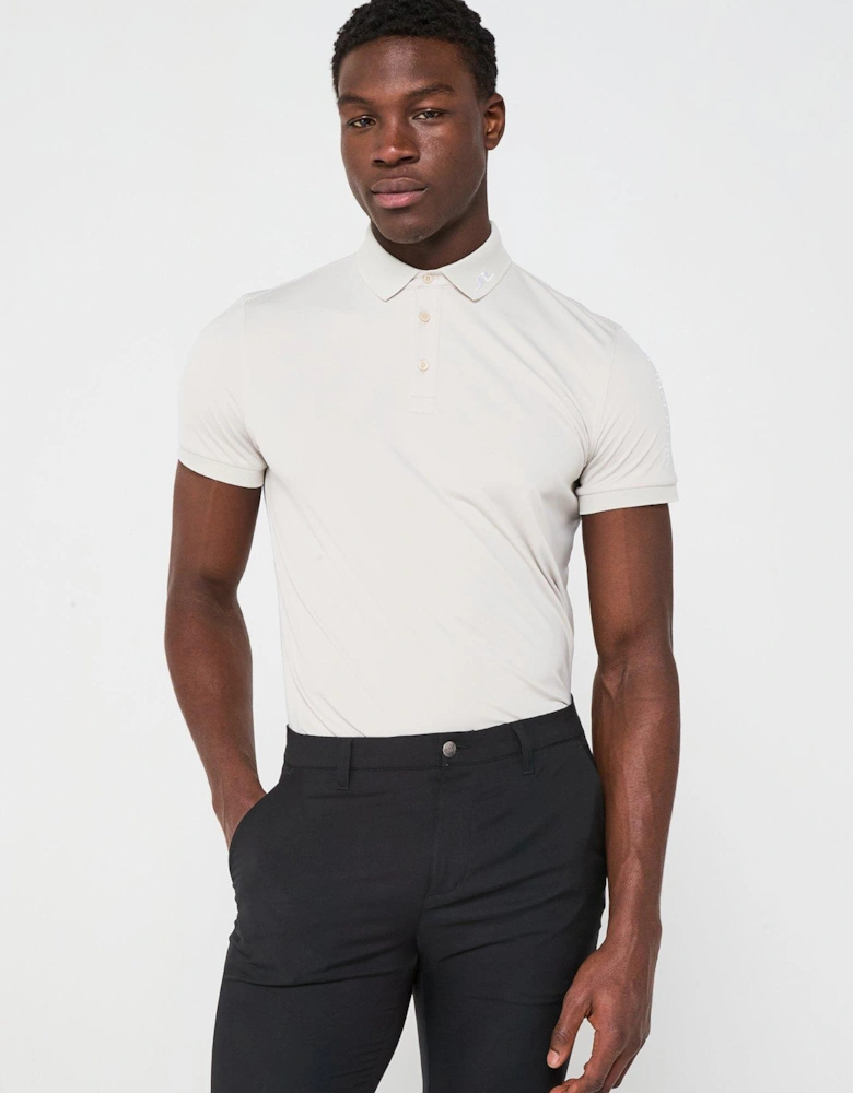 Men's Golf Tour Tech Regular Fit Polo - Beige