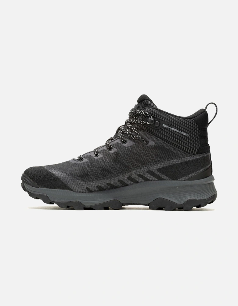 Mens Speed Waterproof Hiking Boots - Black