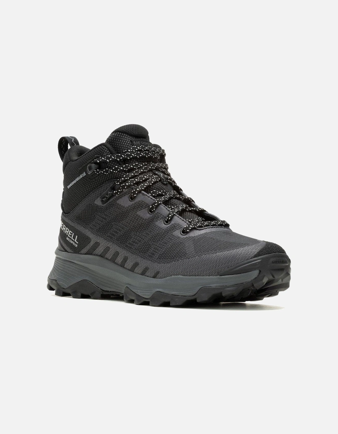 Mens Speed Waterproof Hiking Boots - Black