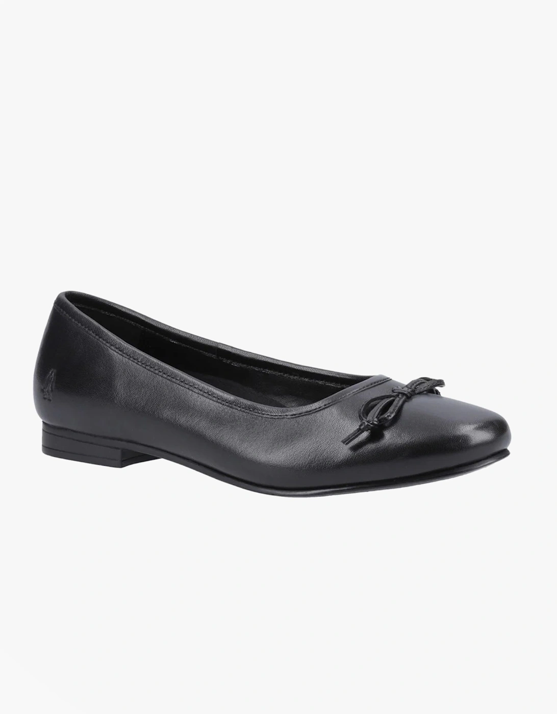 EVIE Girls Leather School Shoes Black, 6 of 5