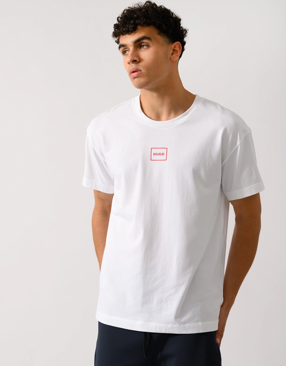 HUGO Laze Mens Loungewear T-Shirt, 2 of 1