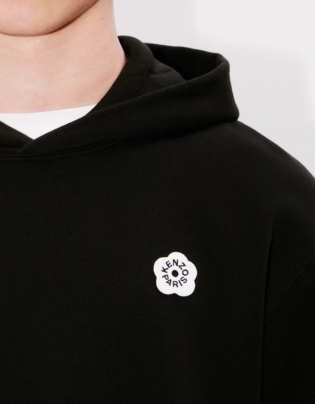 Boke Flower 2.0 Printed Hoodie in Black