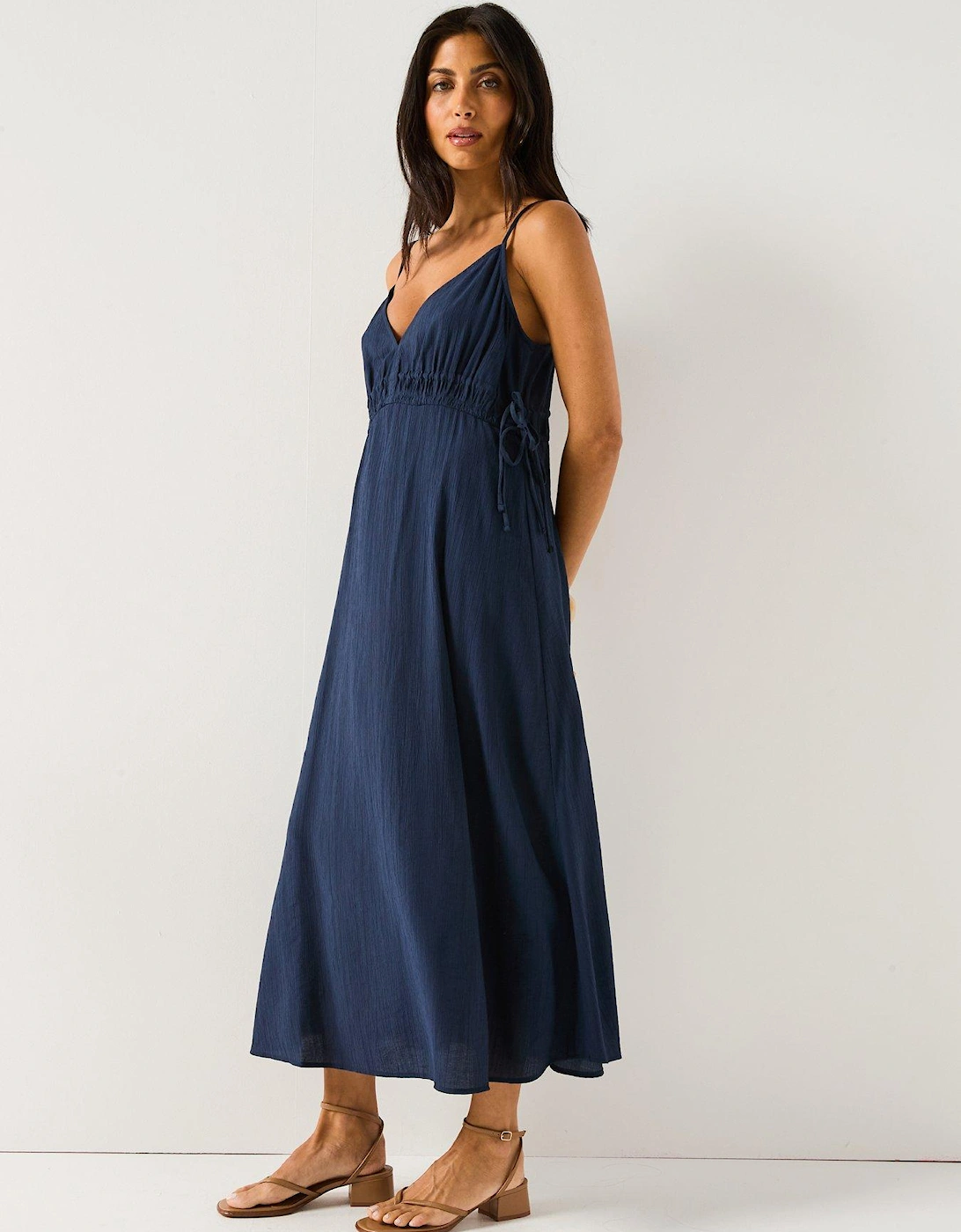 Billy Sleeveless String Midi Dress - Multi, 2 of 1