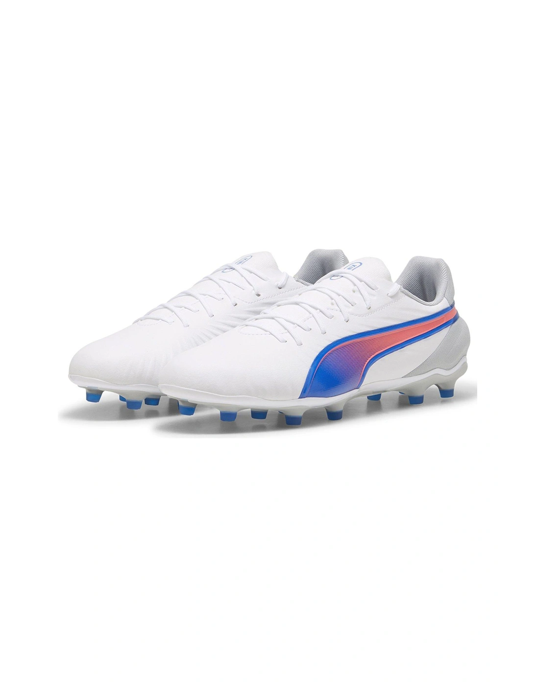 Mens King Match Firm Ground Football Boots -Grey